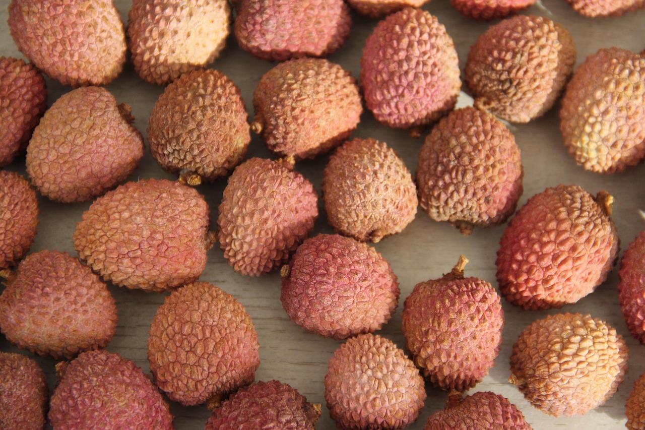 Lichi: Conservación de la vitamina C y el agua